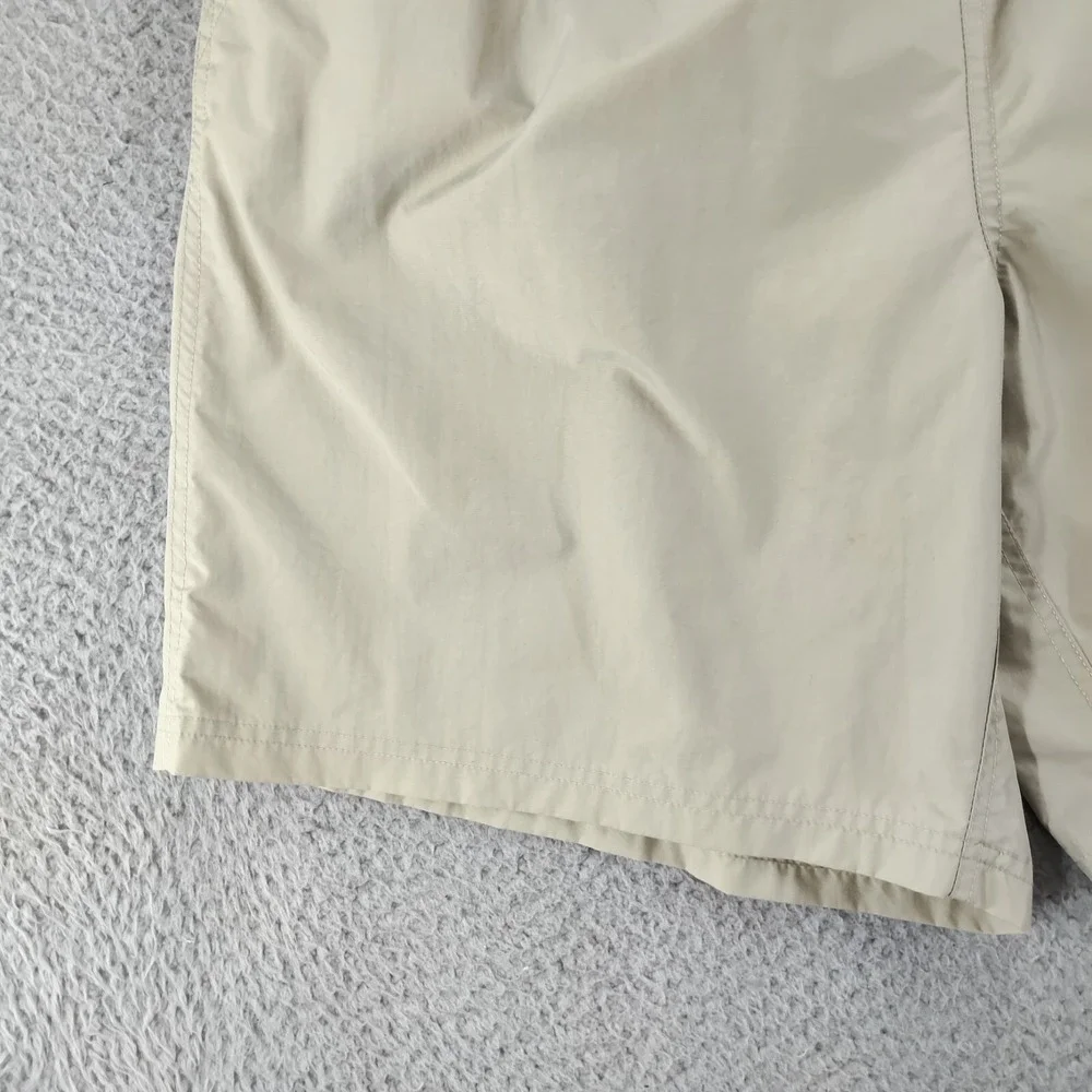 Polo Sport Board Shorts Mens XL Beige Mesh Lined Pocket Elastic Waist Drawstring